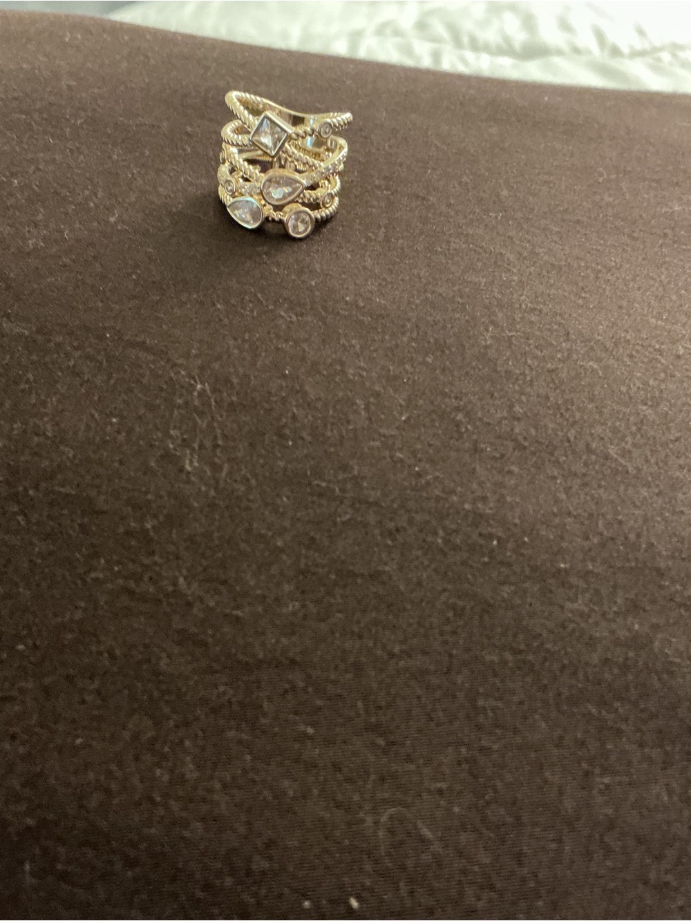 Sterling Silver Multi-Row Stackable Ring in Silver - Picture 2 of 5